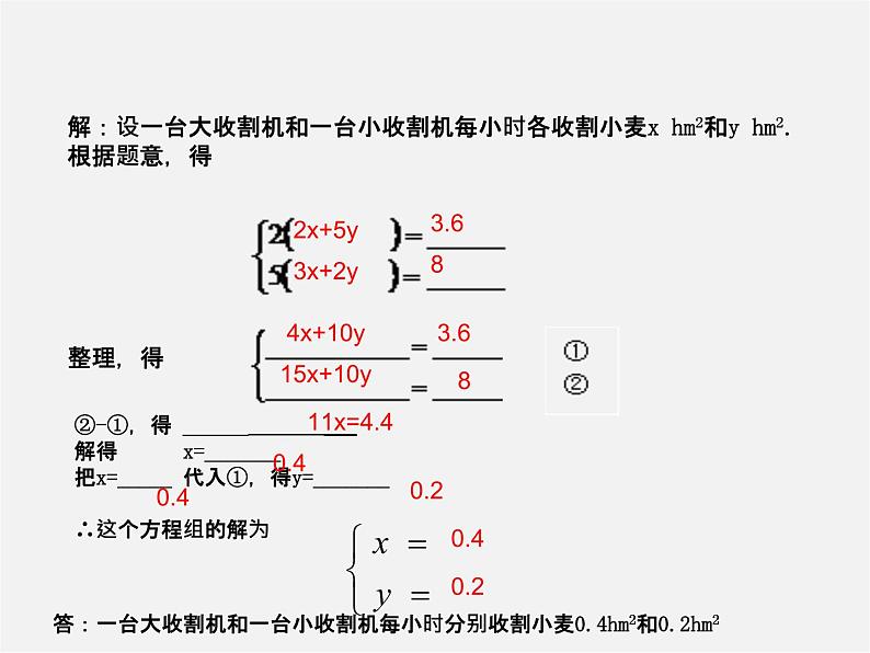 第3套人教初中数学七下  8.2 消元—解二元一次方程组课件4第6页