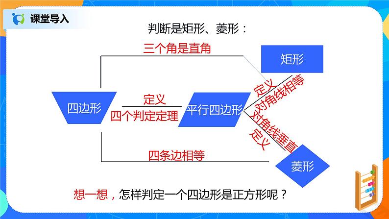 18.2.6《正方形判定及应用》课件+教案+同步练习07