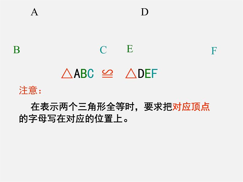 苏科初中数学八上《1.2 全等三角形》PPT课件 (2)06