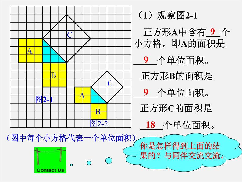 苏科初中数学八上《3.1 勾股定理》PPT课件 (6)第3页