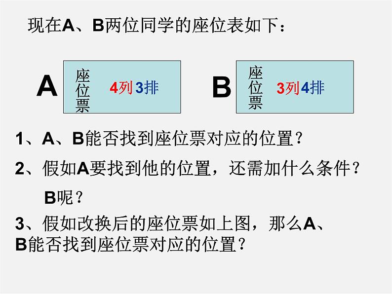 苏科初中数学八上《5.1 物体位置的确定》PPT课件 (1)05