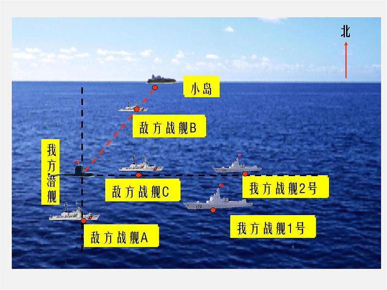 苏科初中数学八上《5.1 物体位置的确定》PPT课件 (2)07