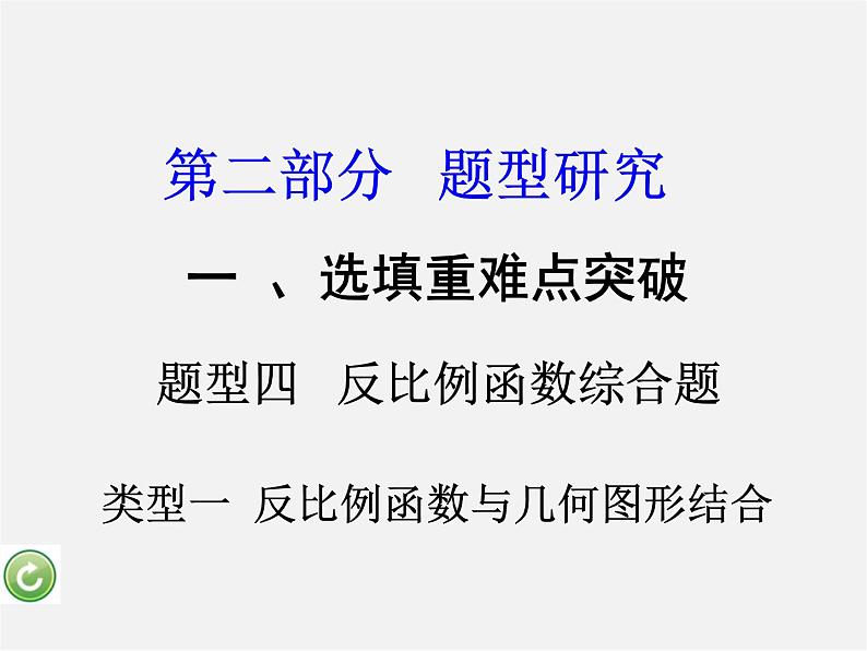 苏科初中数学八下《11.0第11章 反比例函数》PPT课件 (1)02