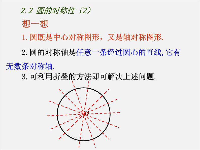 苏科初中数学九上《2.2 圆的对称性》PPT课件 (5)第4页