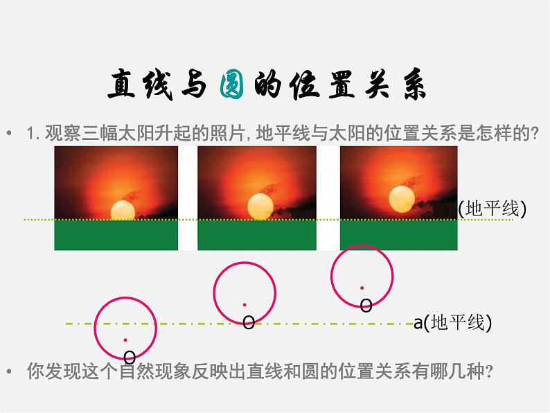 苏科初中数学九上《2.5 直线与圆的位置关系》PPT课件 (5)第4页