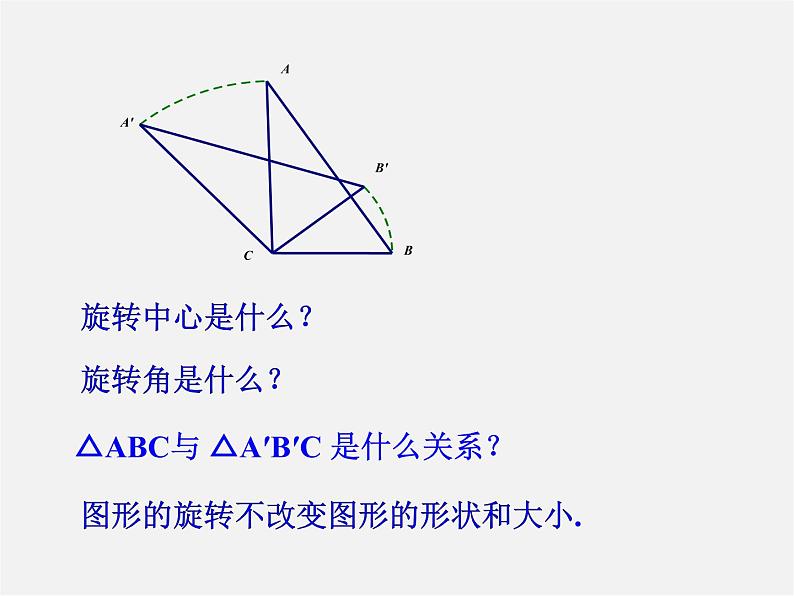 苏科初中数学八下《9．1 图形的旋转》PPT课件 (1)05