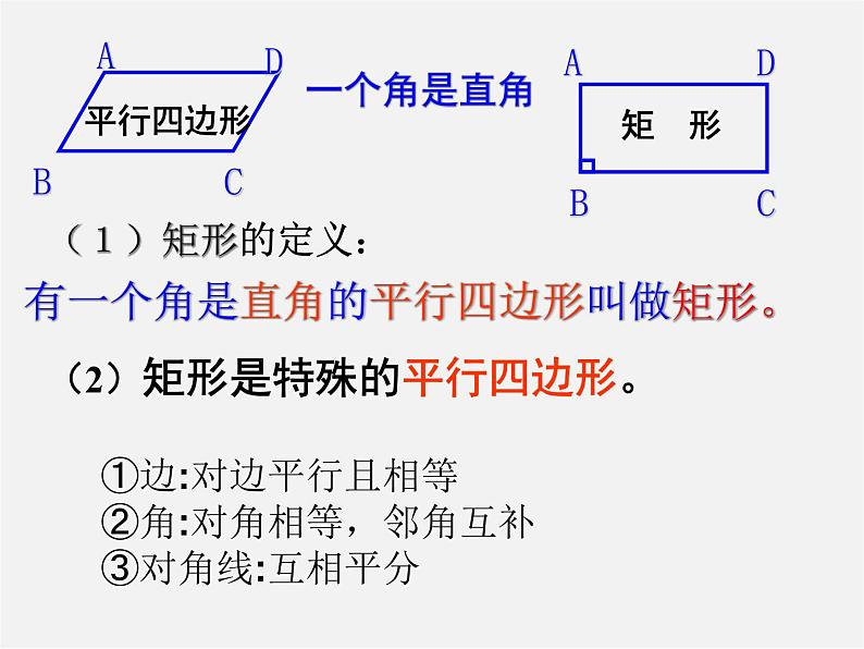 苏科初中数学八下《9．4 矩形、菱形、正方形》PPT课件 (2)05