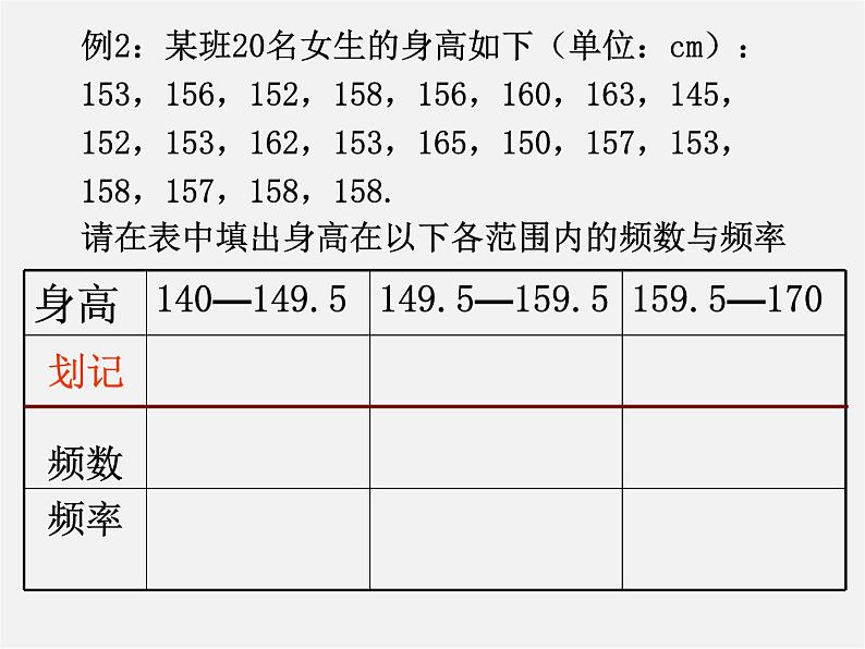 苏科初中数学八下《7．3 频数和频率》PPT课件 (1)第5页