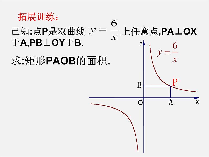 苏科初中数学八下《11.2 反比例函数的图象与性质》PPT课件 (9)07