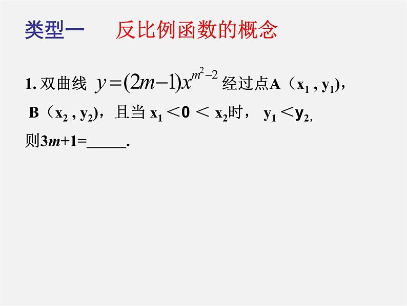 苏科初中数学八下《11.0第11章 反比例函数》PPT课件 (2)第2页