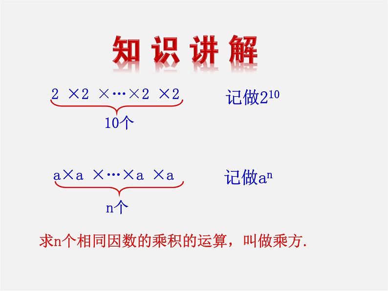 湘教初中数学七上《1.6 有理数的乘方》PPT课件 (3)第4页