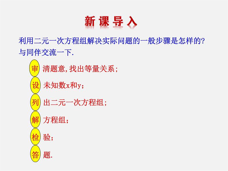 湘教初中数学七下《1.3 二元一次方程组的应用》PPT课件 (5)第3页