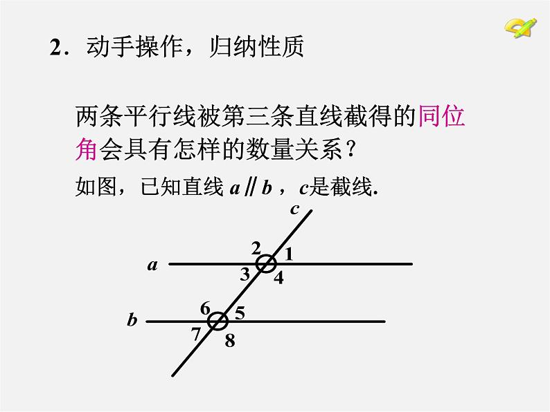 湘教初中数学七下《4.3 平行线的性质》PPT课件 (4)04