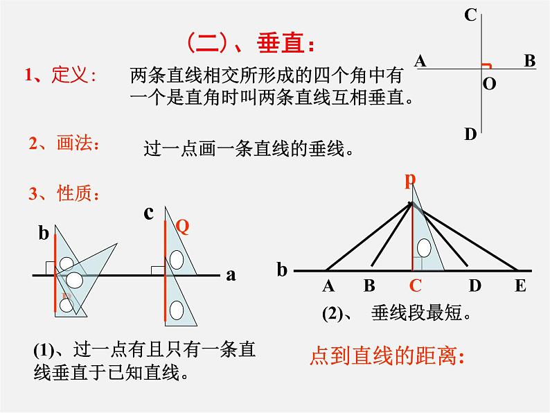 湘教初中数学七下《4.1.1相交与平行 》PPT课件05