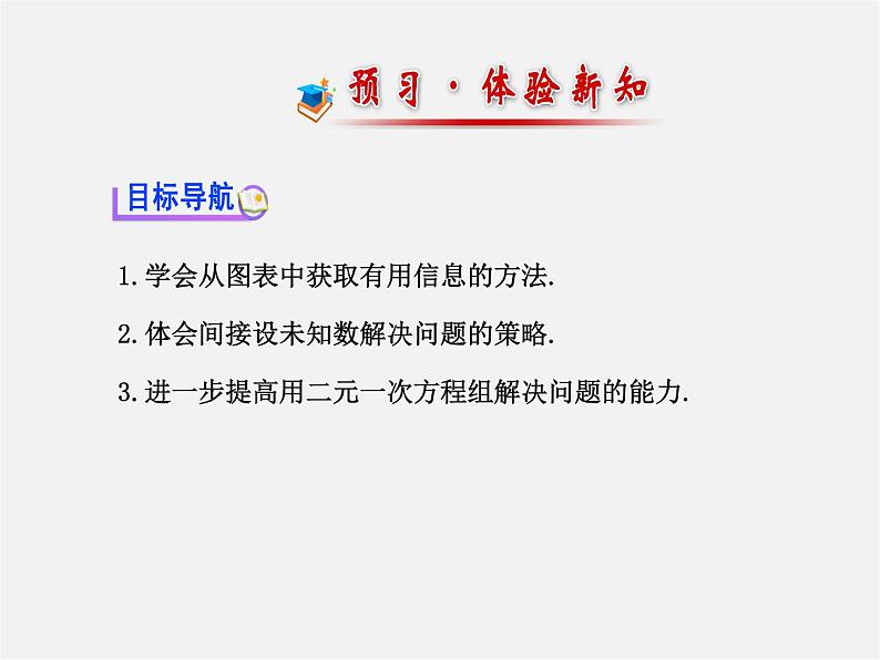 湘教初中数学七下《1.3 二元一次方程组的应用》PPT课件 (2)第2页
