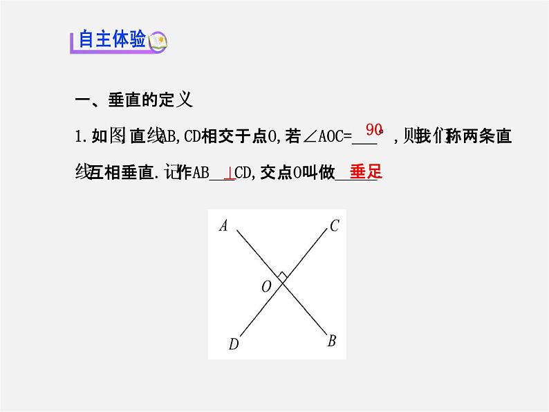 湘教初中数学七下《4.5 垂线》PPT课件 (2)第3页