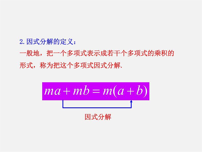 湘教初中数学七下《3.2 提公因式法》PPT课件 (3)第4页