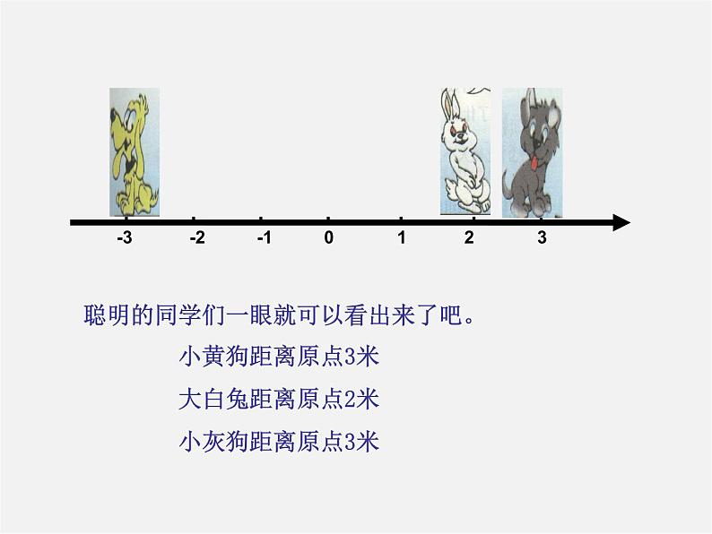 湘教初中数学七上《1.2.3绝对值》PPT课件 (2)第4页