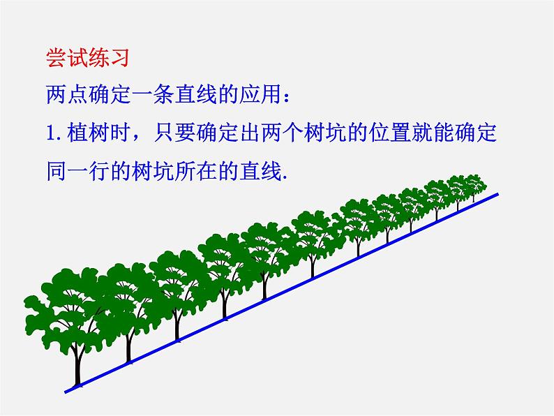 湘教初中数学七上《4.2 线段、射线、直线》PPT课件 (3)第5页