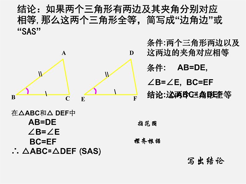 湘教初中数学八上《2.5全等三角形》PPT课件 (5)第7页