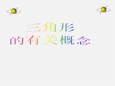 湘教初中数学八上《2.1三角形》PPT课件 (2)