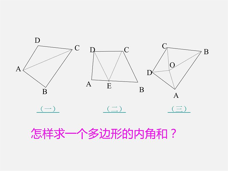 湘教初中数学八下《2.1多边形》PPT课件 (1)第4页