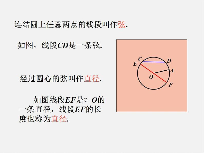 湘教初中数学九下《2.1 圆的对称性 》PPT课件 (8)第5页