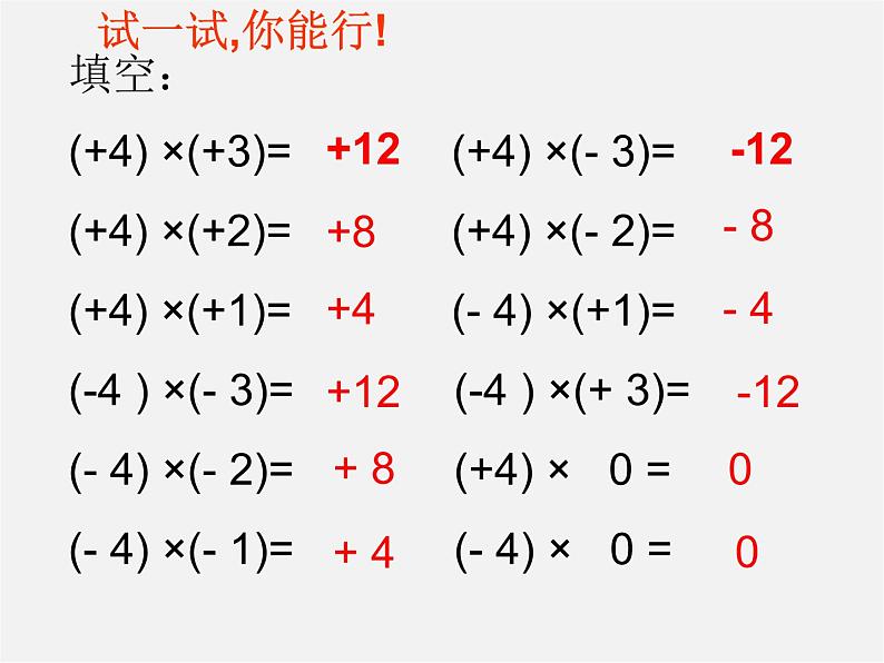 沪科初中数学七上《1.5 有理数的乘除》PPT课件 (2)第5页