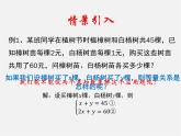 沪科初中数学七上《3.3二元一次方程组及其解法》PPT课件 (1)