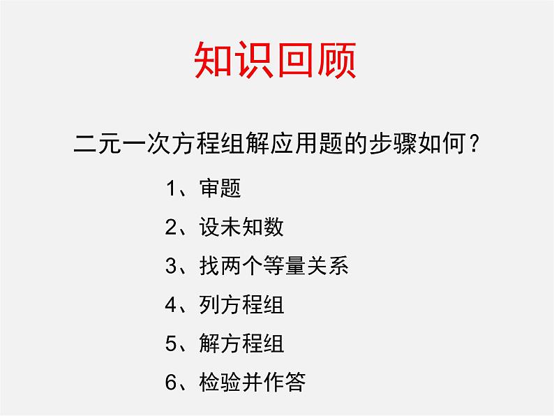 沪科初中数学七上《3.4 二元一次方程组的应用》PPT课件 (2)第2页