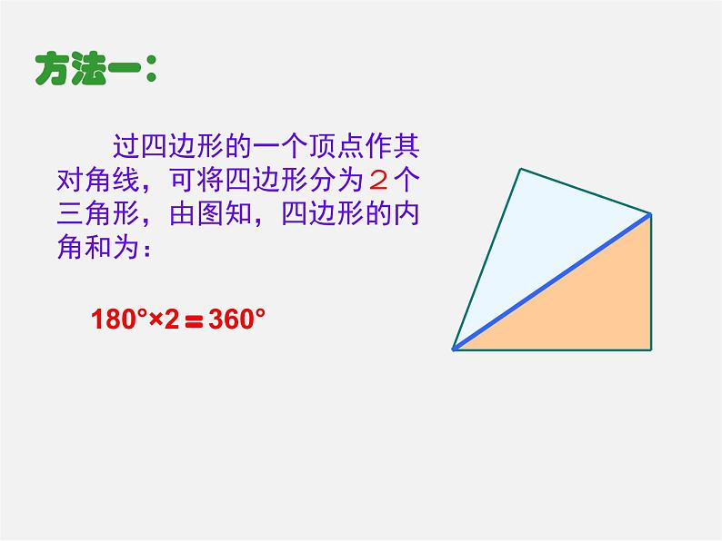 北师大初中数学八下《6.4.多边形的内角和与外角和》PPT课件 (1)第3页