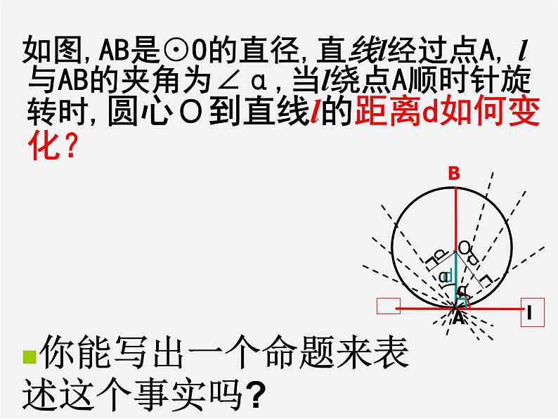 北师大初中数学九下《3.6直线和圆的位置关系》PPT课件 (4)第3页