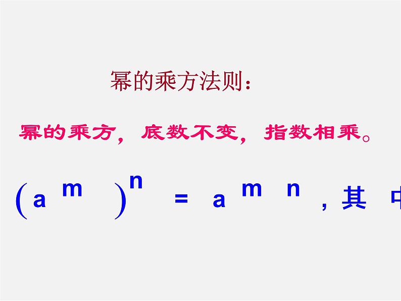 沪科初中数学七下《8.1 幂的运算精品课件06