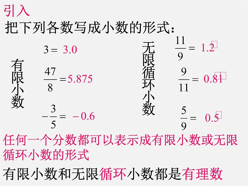 沪科初中数学七下《6.2实数》PPT课件 (2)第3页