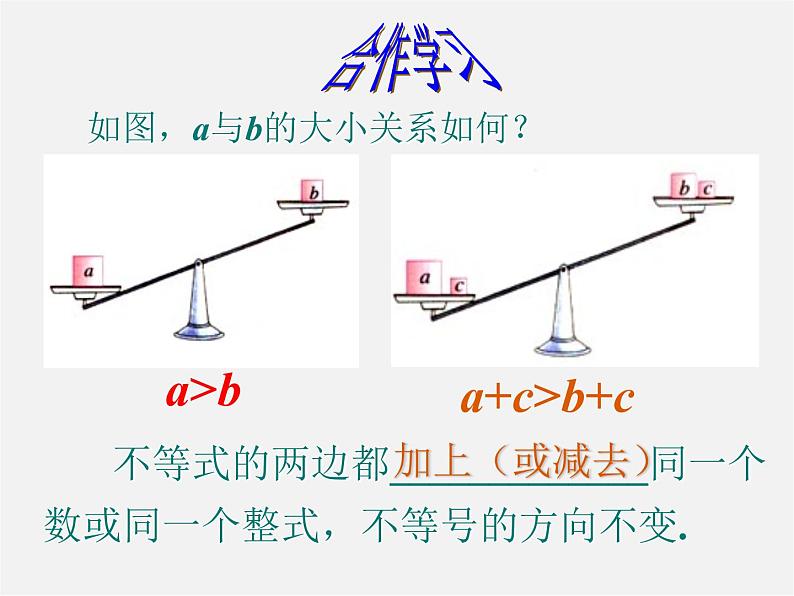 沪科初中数学七下《7.1不等式及其基本性质》PPT课件 (7)04