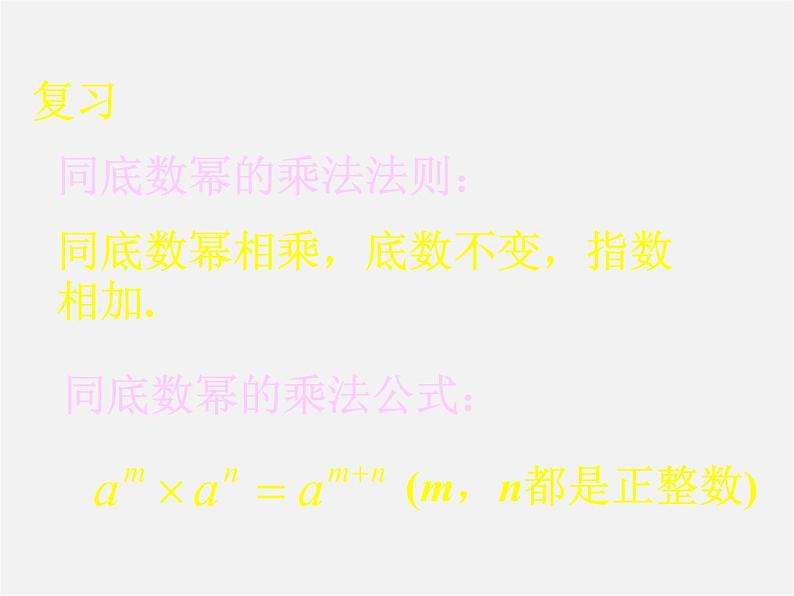 沪科初中数学七下《8.1幂的运算《幂的乘方与积的乘方》课件1第2页