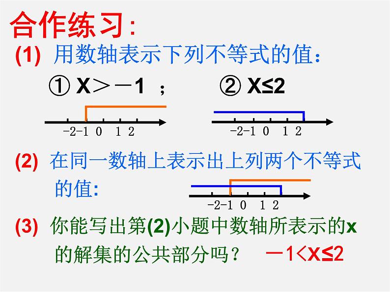 沪科初中数学七下《7.3一元一次不等式组》PPT课件 (4)第6页