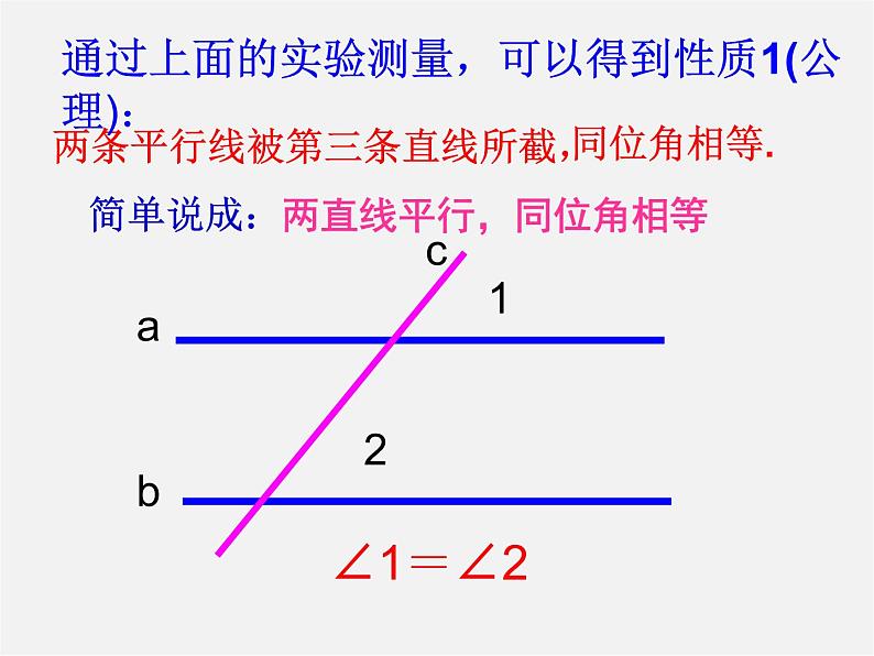 沪科初中数学七下《10.3平行线的性质》PPT课件 (4)第4页