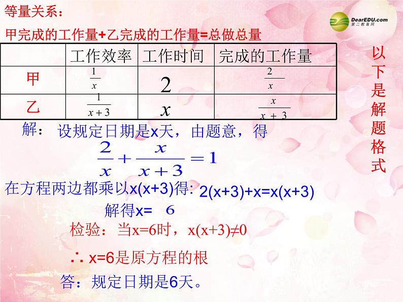 沪科初中数学七下《9.3分式方程》PPT课件 (10)第7页