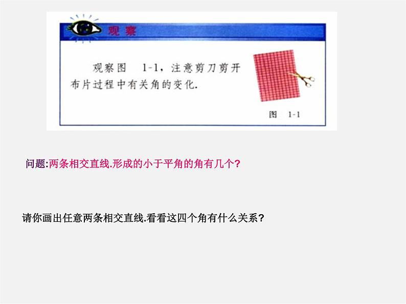 沪科初中数学七下《10.1相交线》PPT课件 (1)第4页