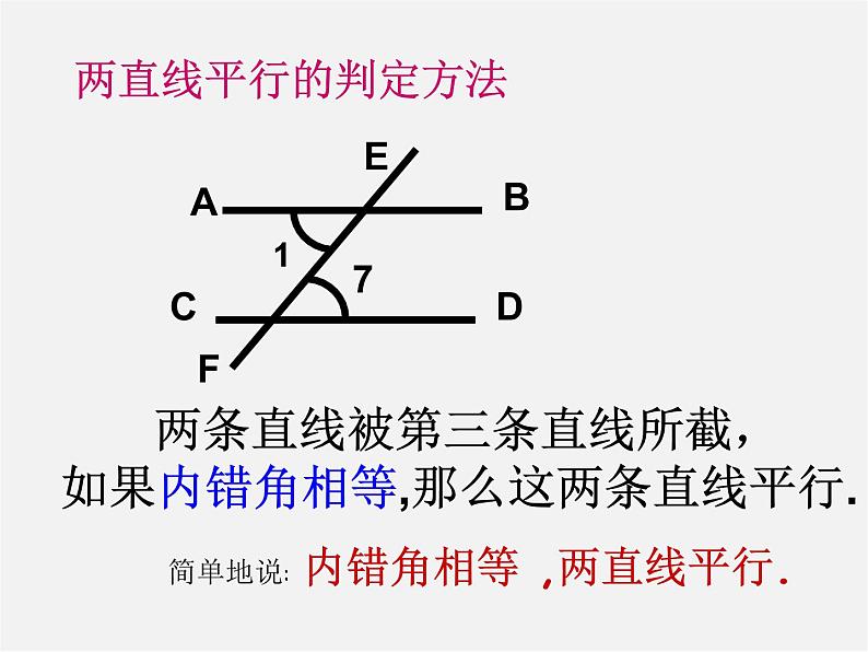 沪科初中数学七下《10.2平行线的判定》PPT课件 (4)08