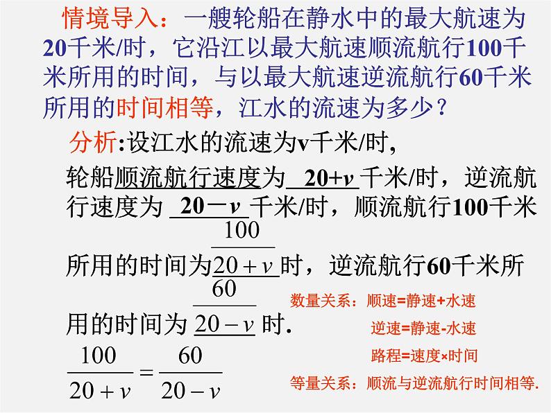 沪科初中数学七下《9.3分式方程》PPT课件 (1)第3页