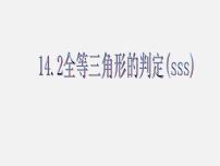 初中数学14.2 三角形全等的判定教学演示ppt课件