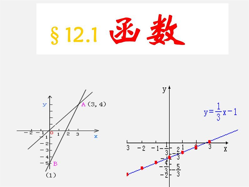 沪科初中数学八上《12.1 函数》PPT课件 (2)01