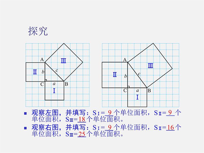 沪科初中数学八下《18.1勾股定理》PPT课件 (8)04