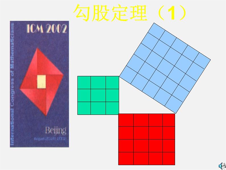 沪科初中数学八下《18.0第18章勾股定理》PPT课件 (1)01