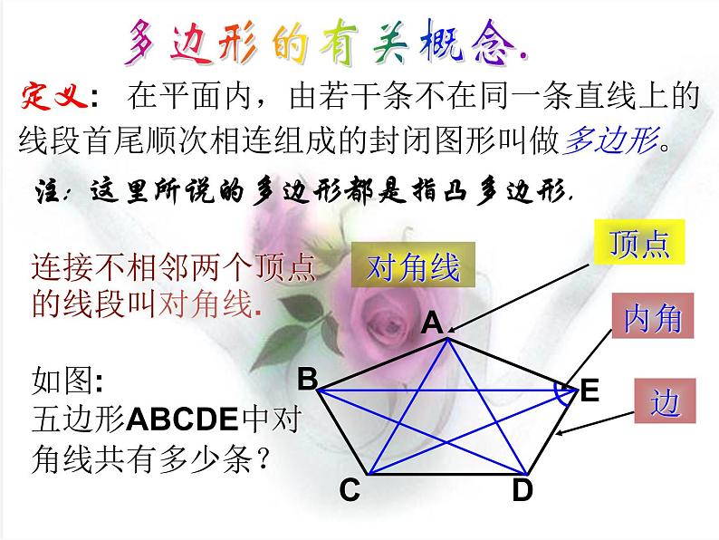 沪科初中数学八下《19.1多边形内角和》PPT课件 (1)06