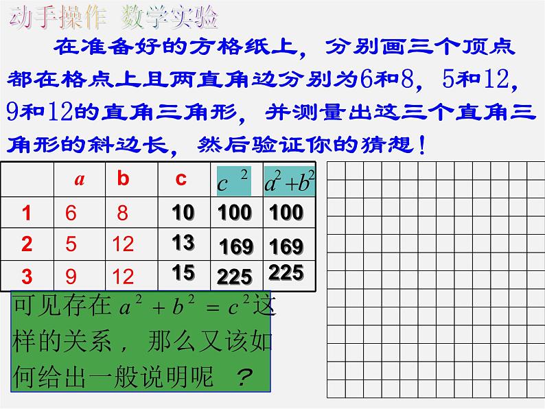 沪科初中数学八下《18.1勾股定理》PPT课件 (3)05