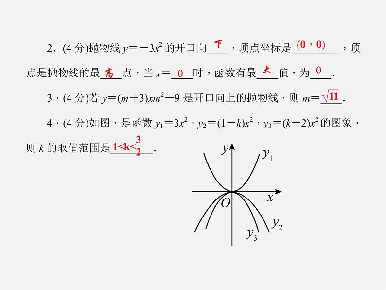 沪科初中数学九上《21.2 二次函数的图象和性质》PPT课件 (4)04