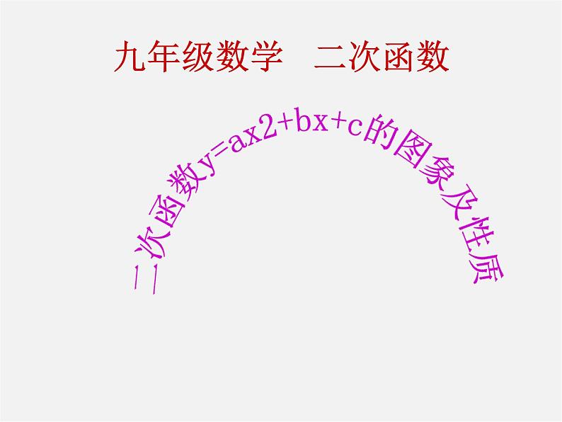 沪科初中数学九上《21.2 二次函数的图象和性质》PPT课件 (10)01